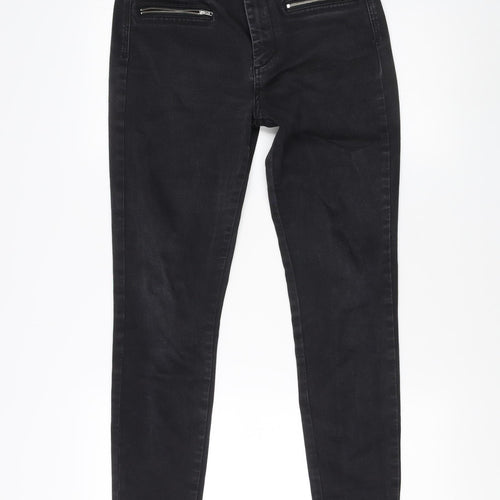 French Connection Women's Black Skinny Jeans Size 12