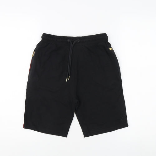 Next Boys Black Sweat Shorts, 12 Years, Athletic Style