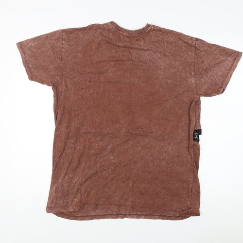 ZARA TRAFALUC Women's Brown T-Shirt Size 12