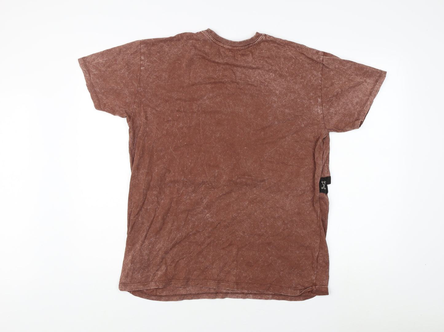 ZARA TRAFALUC Women's Brown T-Shirt Size 12