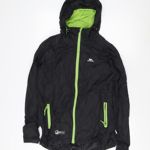 Trespass Men's Black XS Windbreaker Outdoor Jacket