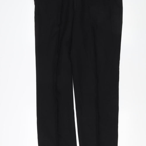 Marks and Spencer Men's Black Formal Trousers 36
