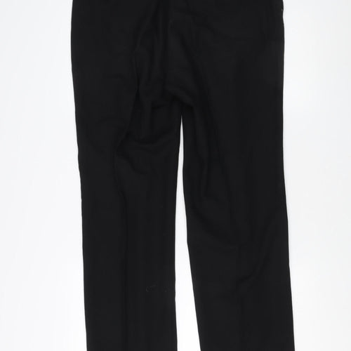Marks and Spencer Men's Black Formal Trousers 36