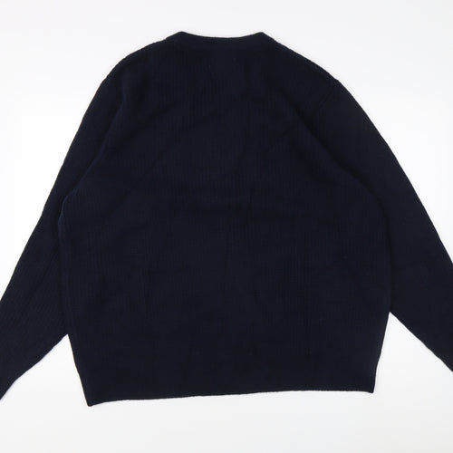 Marks and Spencer Men's Black 2XL Pullover Jumper