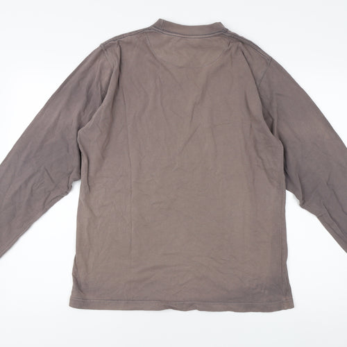 Lewis & Finch Men's Brown Medium Vintage Sweatshirt