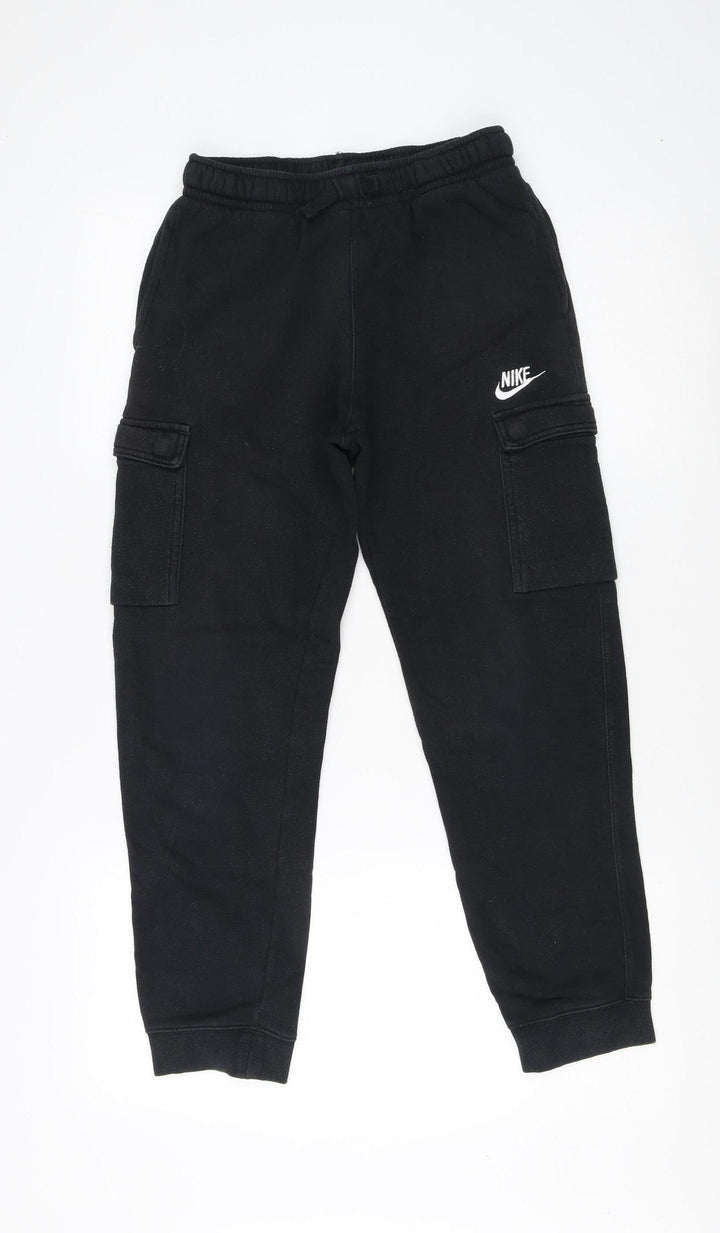 Nike Men's Black Jogger Track Pants, Size L