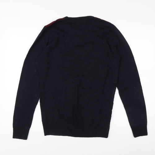 River Island Men's Multicoloured Pullover Jumper M