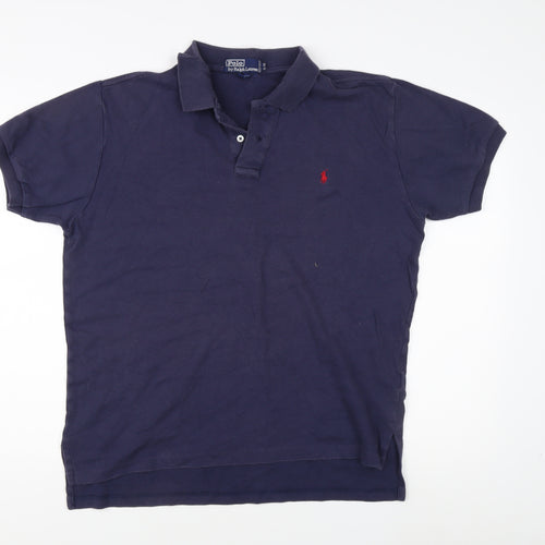 Ralph Lauren Men's XL Blue Classic Polo Shirt