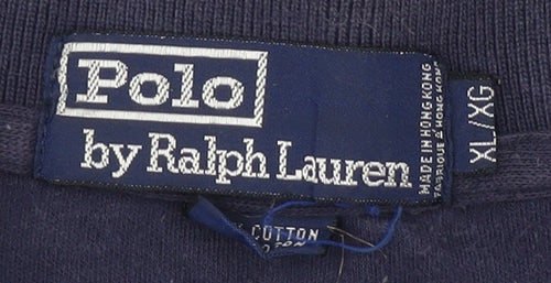 Ralph Lauren Men's XL Blue Classic Polo Shirt
