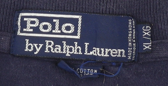 Ralph Lauren Men's XL Blue Classic Polo Shirt