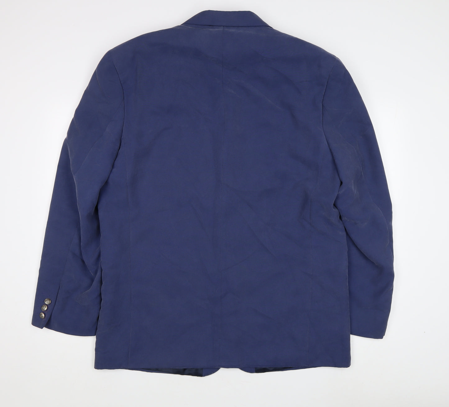 Uomo Desideri Men's Blue Blazer, Size 44, Formal Jacket