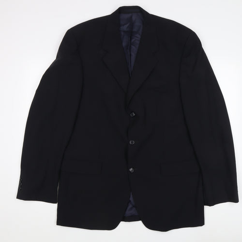 Burton Menswear Men's Black Blazer, Size 42L
