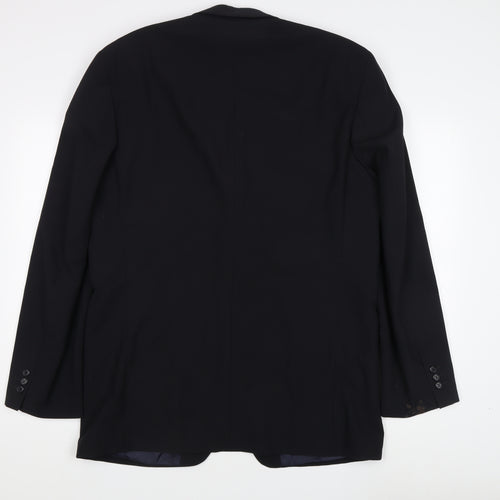 Burton Menswear Men's Black Blazer, Size 42L