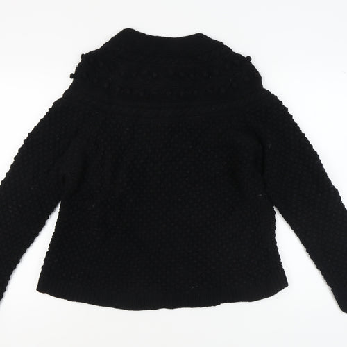 Monsoon Women's Black Jumper, Size 22, Chunky Knit