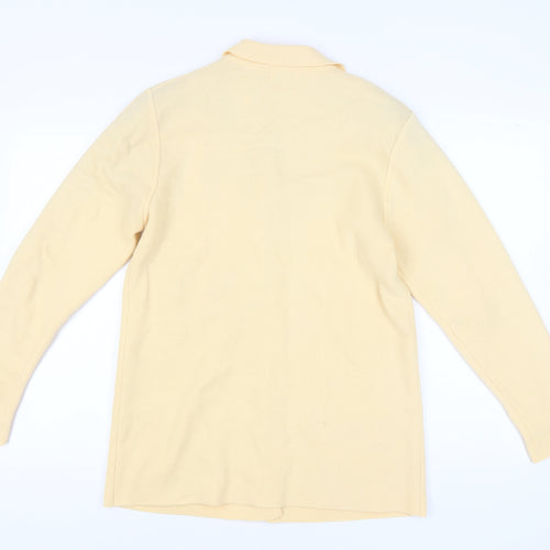 Bonmarché Women's Beige Cardigan M - Buttoned Acrylic