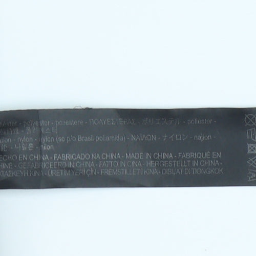 Zara Women's Black V-Neck Pullover Jumper M