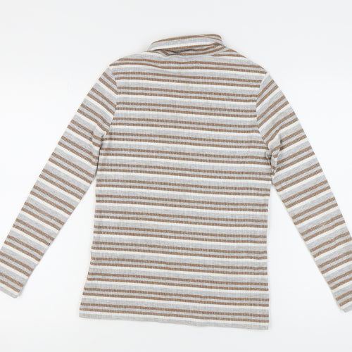 Marks and Spencer Women Stripe Top Size 12 Multicoloured