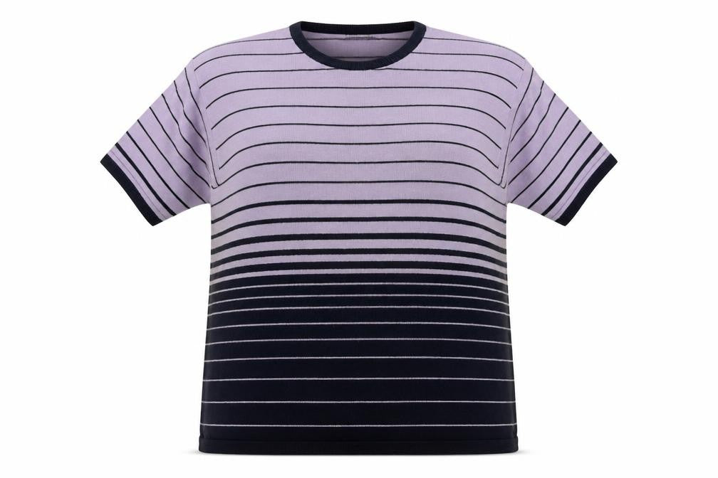 Front view of C&A Women’s Multicoloured Striped jumper