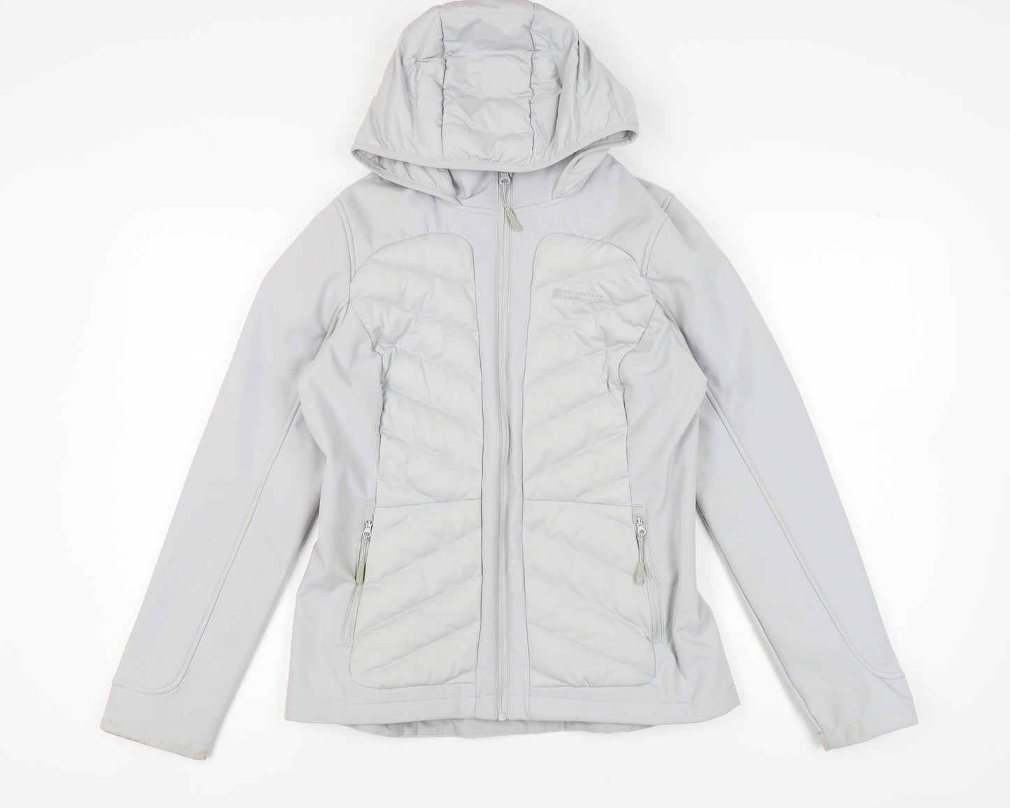 Mountain Warehouse Women's Grey Puffer Jacket Size 12