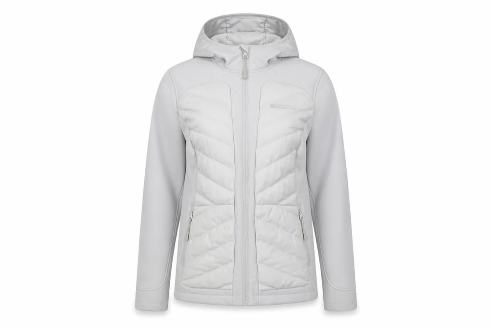 Mountain Warehouse Women's Grey Puffer Jacket Size 12