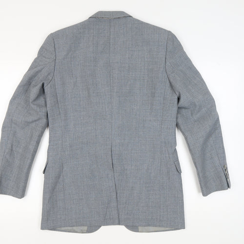 St Michael Grey Men's Blazer, 38R Vintage
