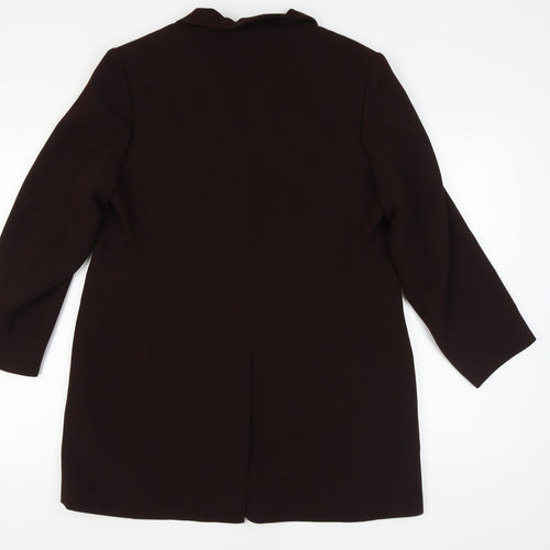 GOLD by Michael H Women's Blazer, Size 18, Burgundy