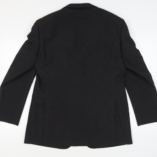 Marks and Spencer Men's Charcoal Long Blazer 42L