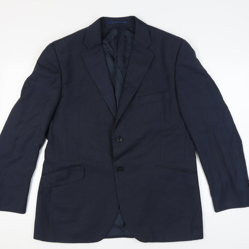 Howick Men's Blue Blazer 44R Regular Fit
