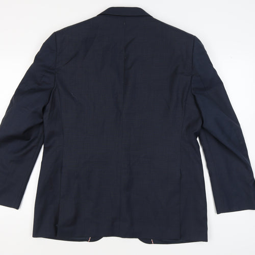 Howick Men's Blue Blazer 44R Regular Fit