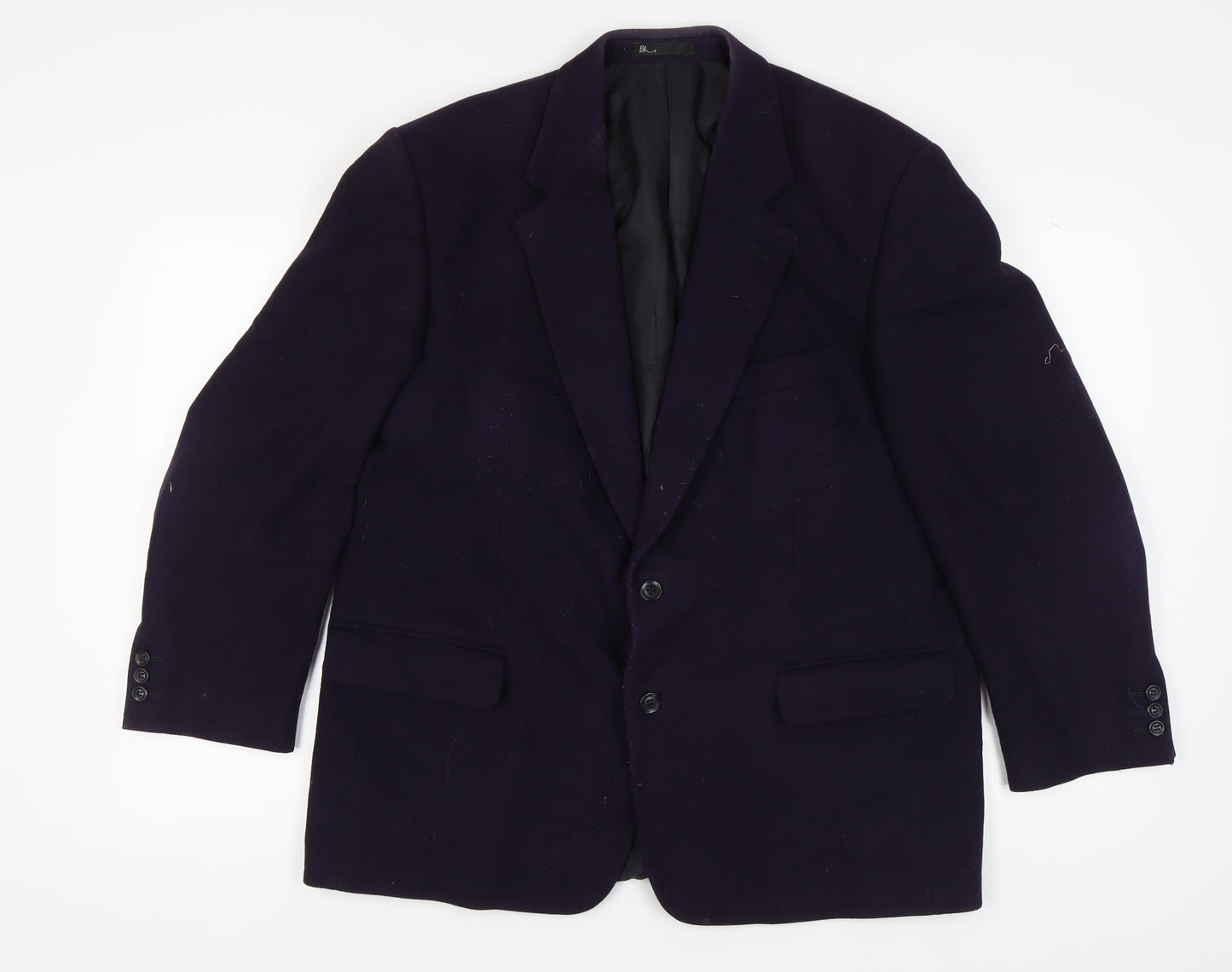 BHS Men's Purple Wool Blazer, Size 46 Regular Jacket