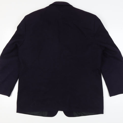 BHS Men's Purple Wool Blazer, Size 46 Regular Jacket