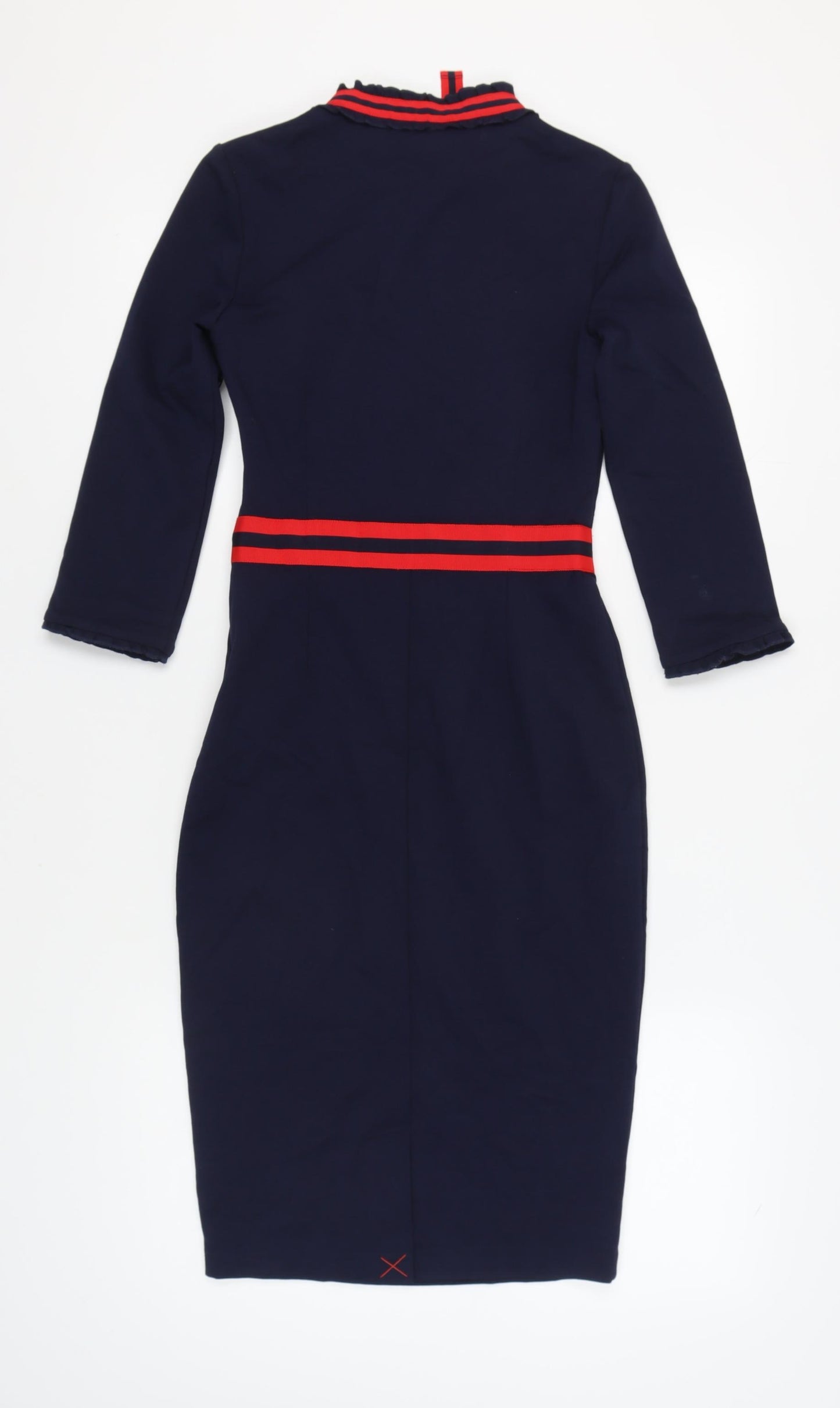 Boden Women's Blue 3/4 Sleeve Dress, Size 6