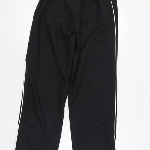 Domyos Men's Black Trousers - M, Regular Fit, Casual