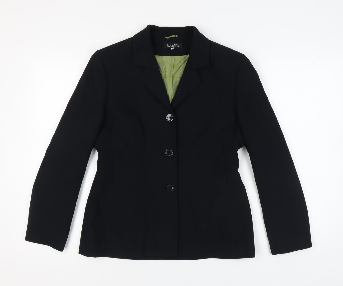 Equation Women’s Black Blazer Size 12 Business