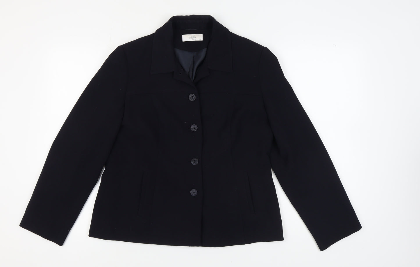 Wallis Women’s Black Petite Blazer Size 16