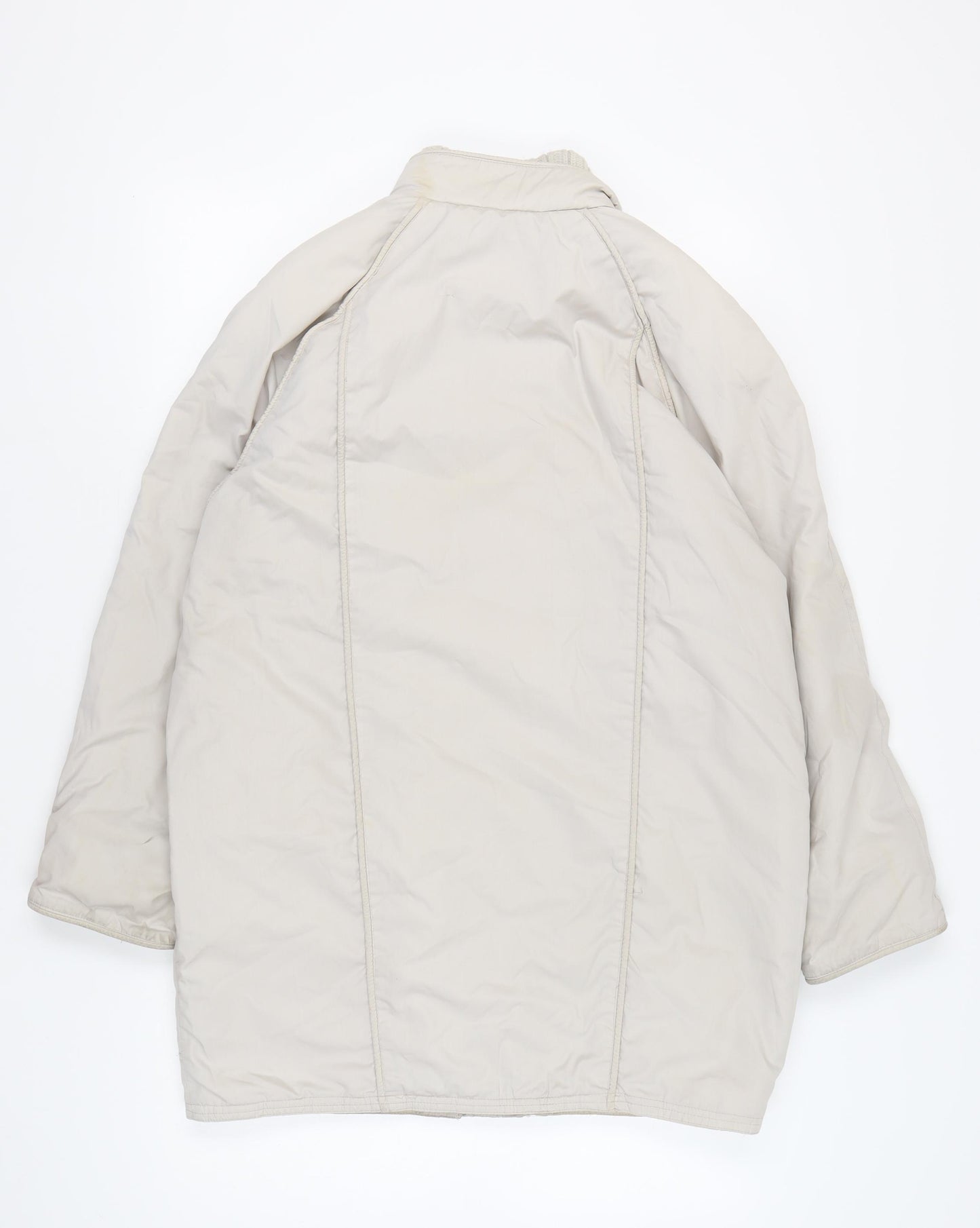 Rossetti Women's Beige Long Parka Jacket, Size 14
