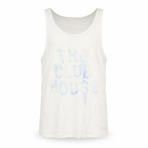 Jack & Jones Men's White Crew Neck Sleeveless T-Shirt M