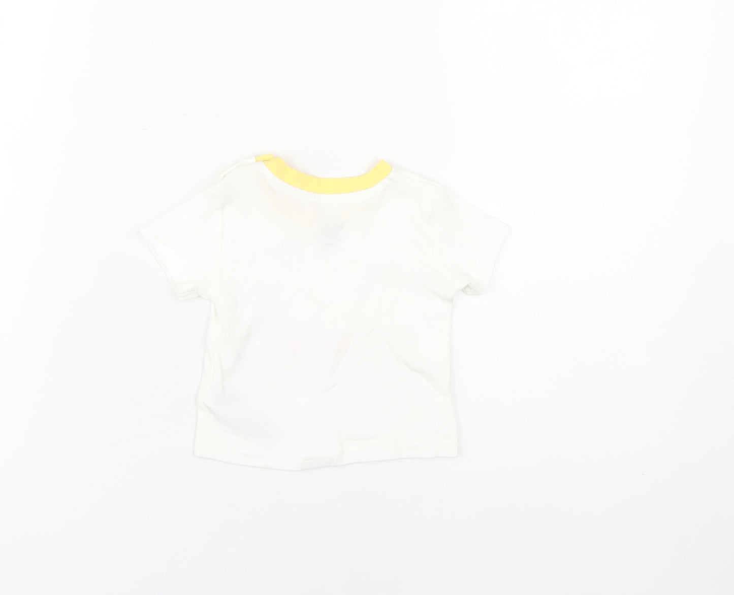 Disney Baby Dumbo T-Shirt, Unisex 3-6M, White Cotton