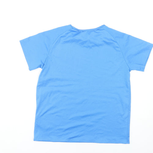Decathlon Boys Blue T-Shirt 14-15 Lightweight Activewear