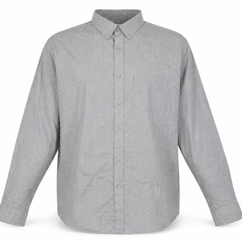 Old Navy Men's Grey Slim Fit Shirt XL Casual