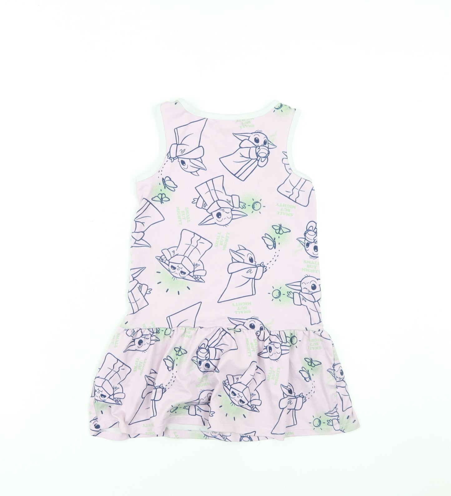 Star Wars Girls Pink Cartoon Tank Dress - 4-5 Years
