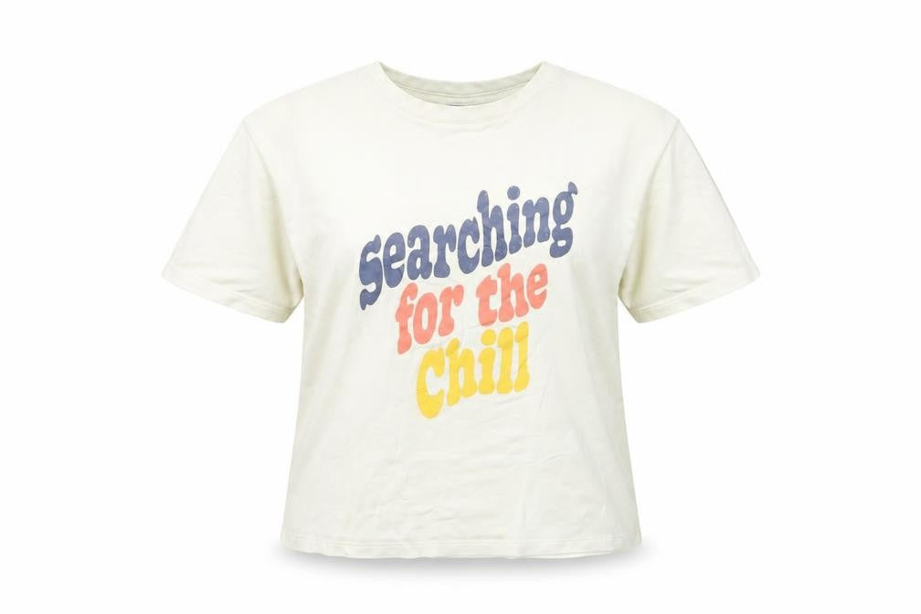Front view of Old Navy Women's XS White Basic T-Shirt, Casual Style