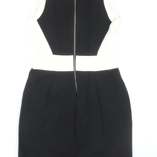 Banana Republic Women's Black Ivory Sheath Dress Size 6