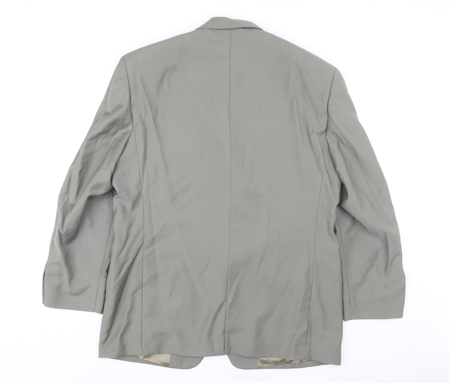 Pierre Cardin Men's Grey Wool Blazer - Size 42S