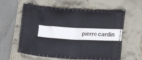 Pierre Cardin Men's Grey Wool Blazer - Size 42S