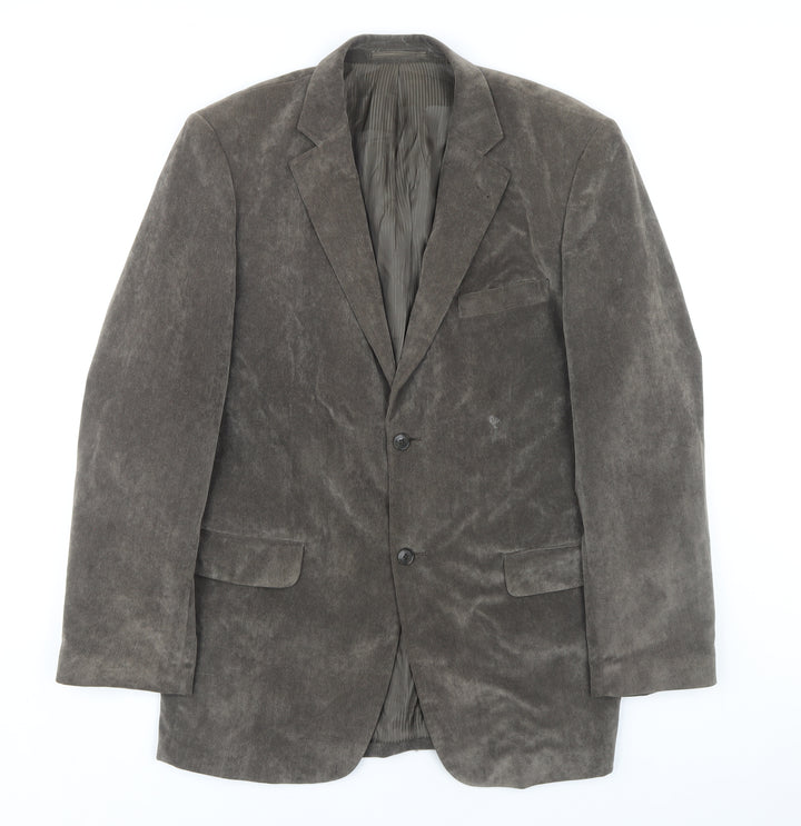 Thomas Nash Men's Brown Corduroy Blazer 40R