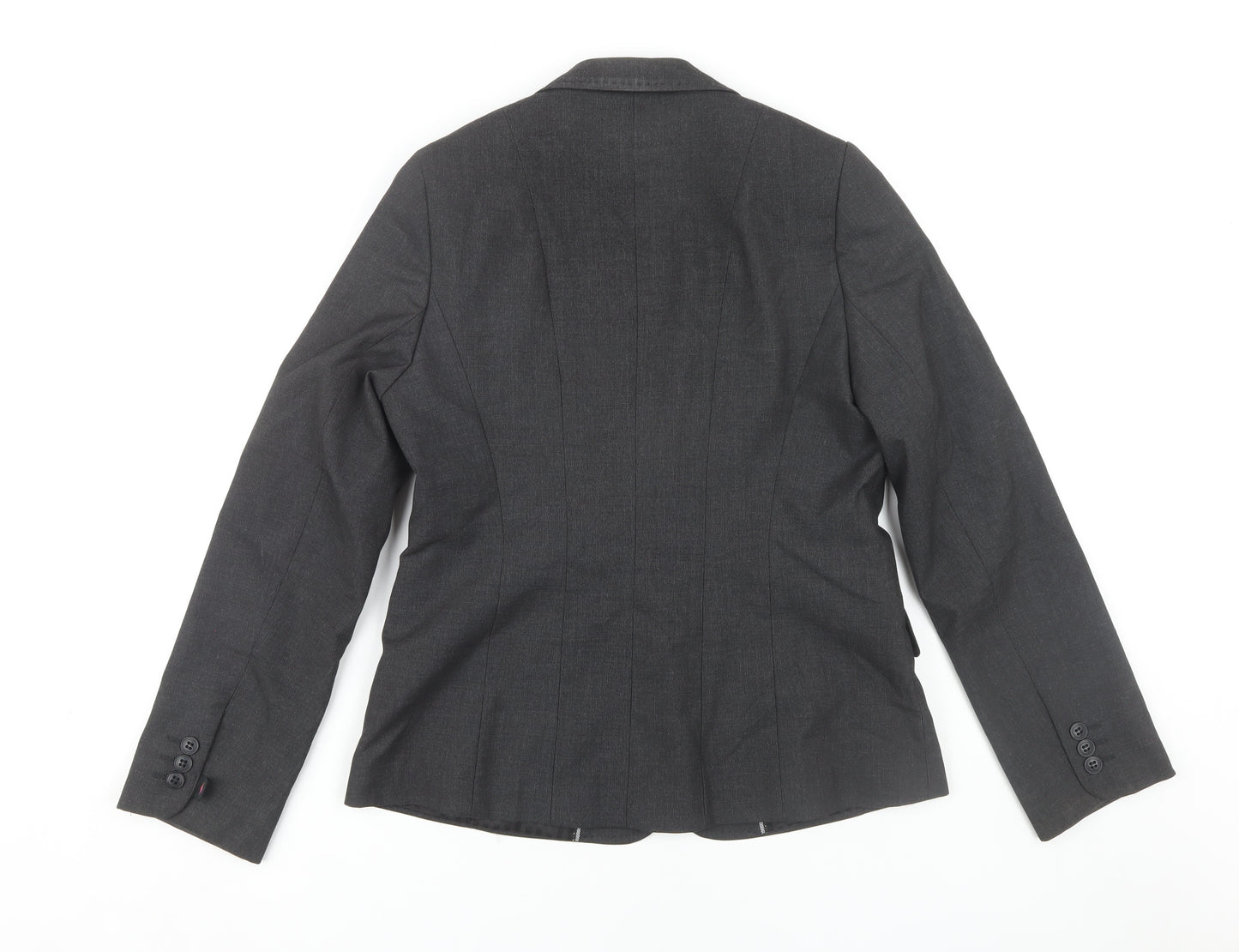 Clubclass Women's Black Blazer Size 10 Formal