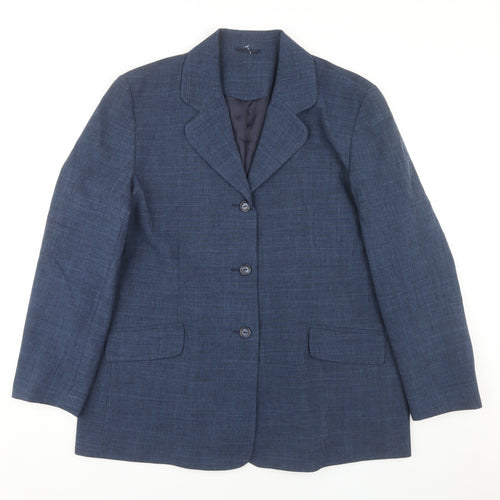 Bon Marché Women's Blue Blazer Size 18 Regular