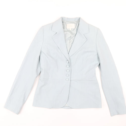 Marks and Spencer Women's Blue Blazer Size 10