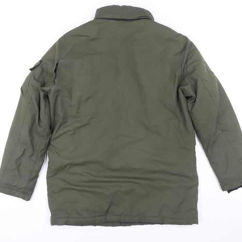 Jack & Jones Men's Green Military Jacket M